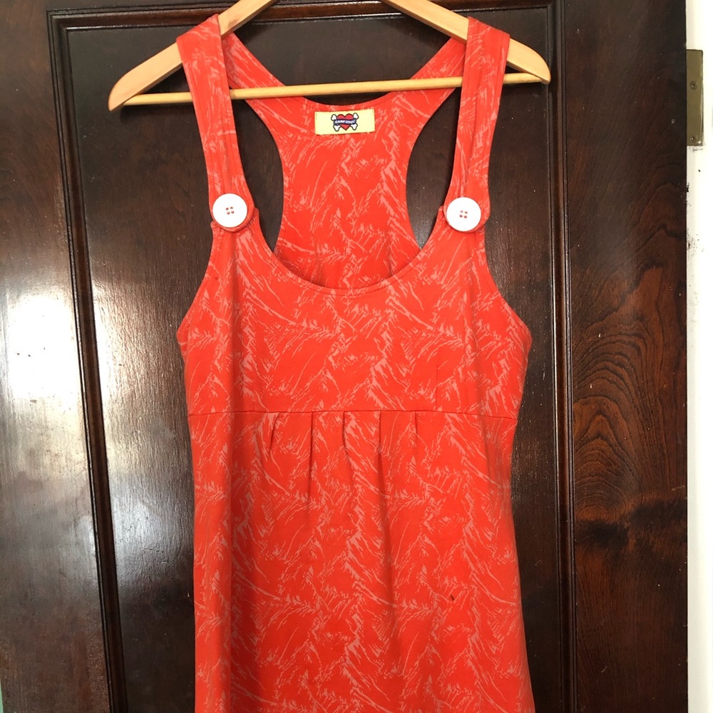 Orangey dress jumper